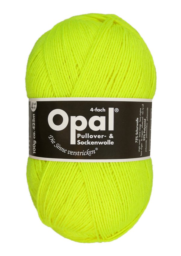 Sockenwolle Opal Neon 4fädig 100 gramm