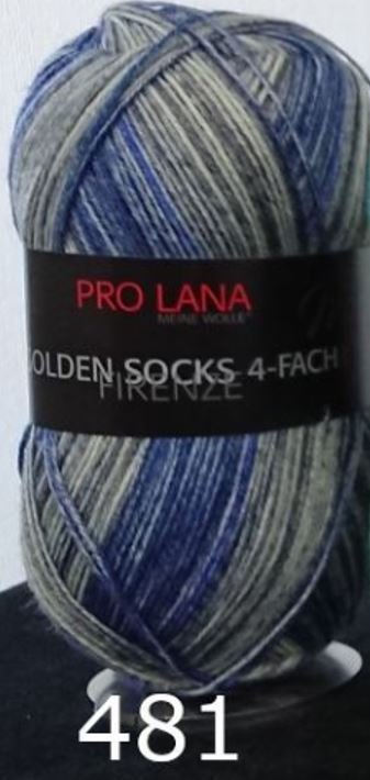 Pro Lana Sockenwolle Golden Socks Firenze 4fädig