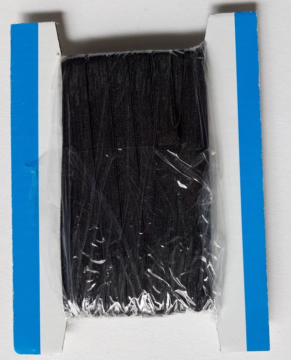 Gummi schwarz 7 mm, 10 m