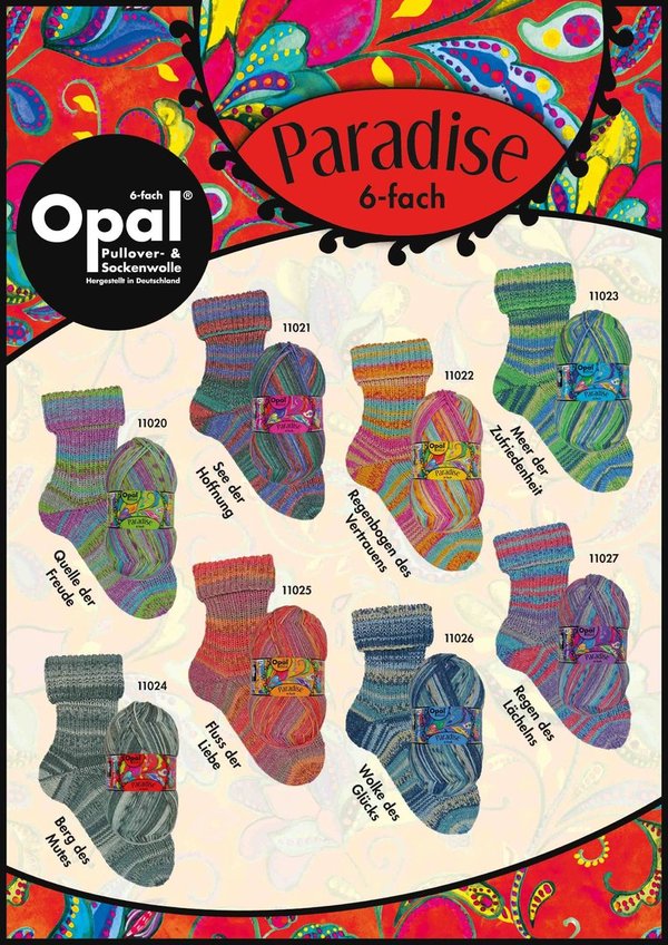 Opal Paradise 6fädig